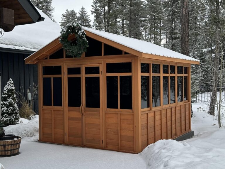 spa-gazebo with post corners